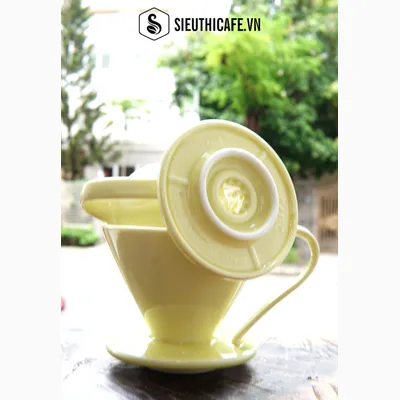 Phễu Cafec Sanyo Dripper Trắng CFD-4WH (trắng)
